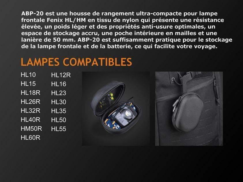 Fenix APB-20 Housse pour lampe frontale série HL – Image 3