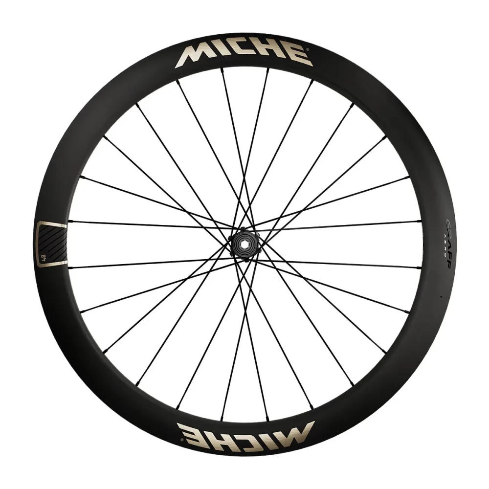 Paire de Roues MICHE GRAFF AERO 48 Tubeless Ready (Center Lock) – Image 2