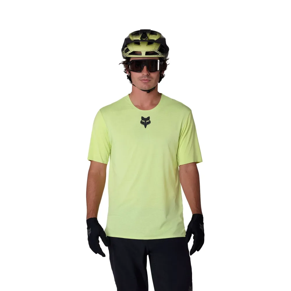 Maillot FOX FLEXAIR Manches Courtes Lime – Image 3