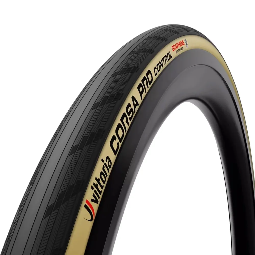 Pneu VITTORIA CORSA PRO CONTROL Graphene G2.0 700c Tubeless Ready Beige