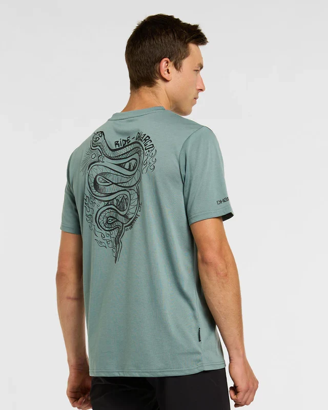 Maillot DHARCO TECH TEE ENVY Manches Courtes Vert – Image 3