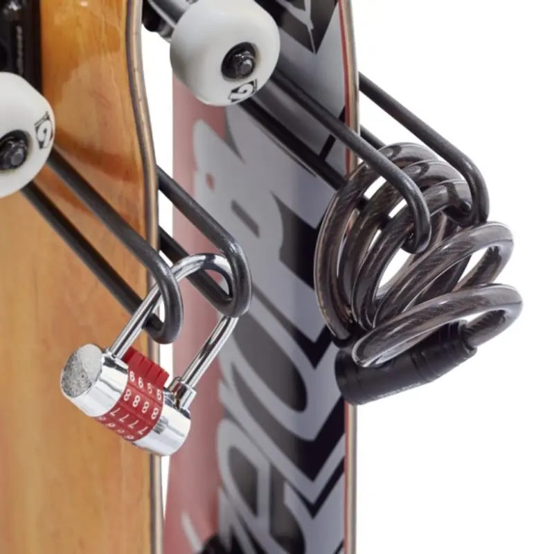 Range 4 skateboards mural Mottez avec antivol – Image 3
