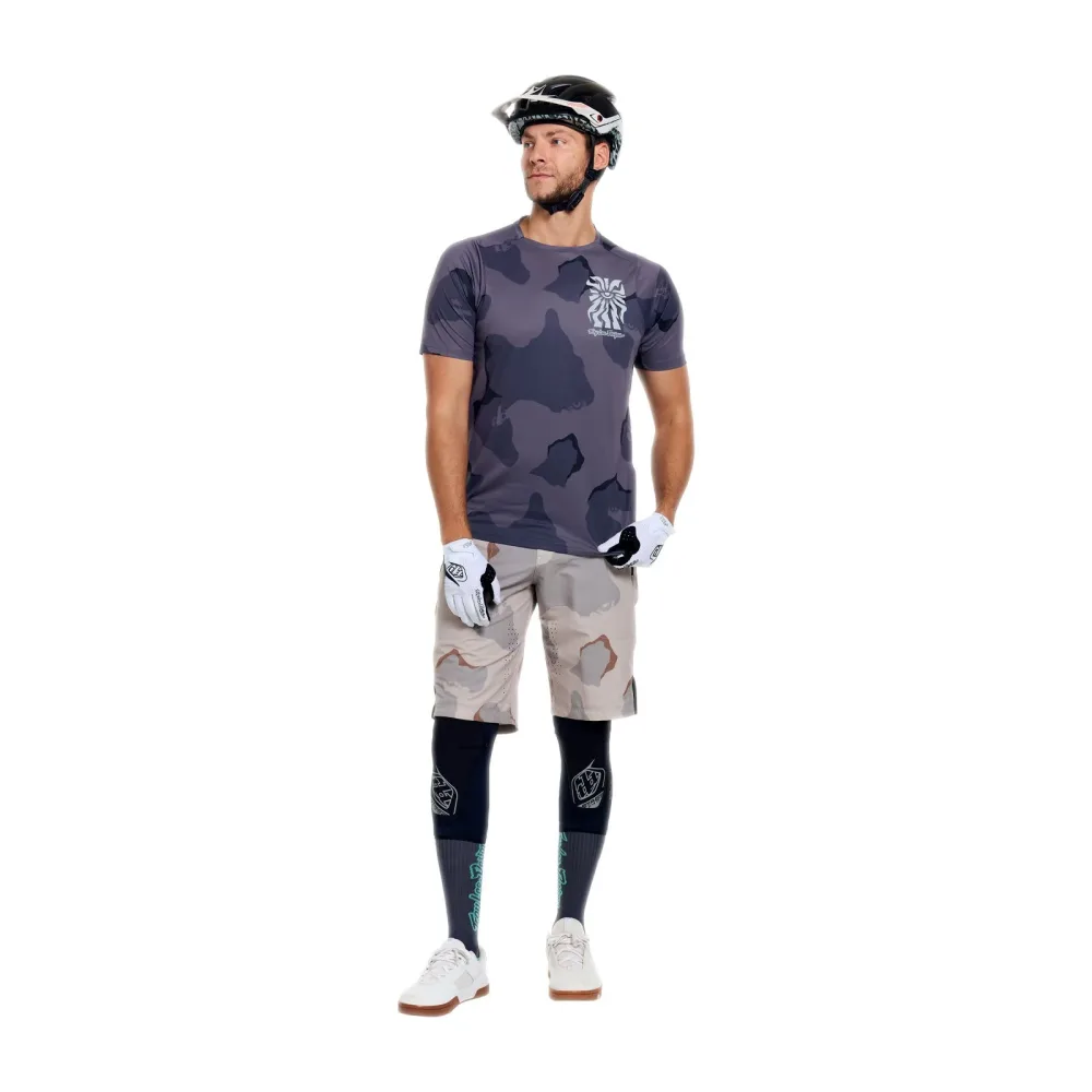 Maillot TROY LEE DESIGNS SKYLINE PRO FLOW CAMO Manches Courtes Carbon – Image 3