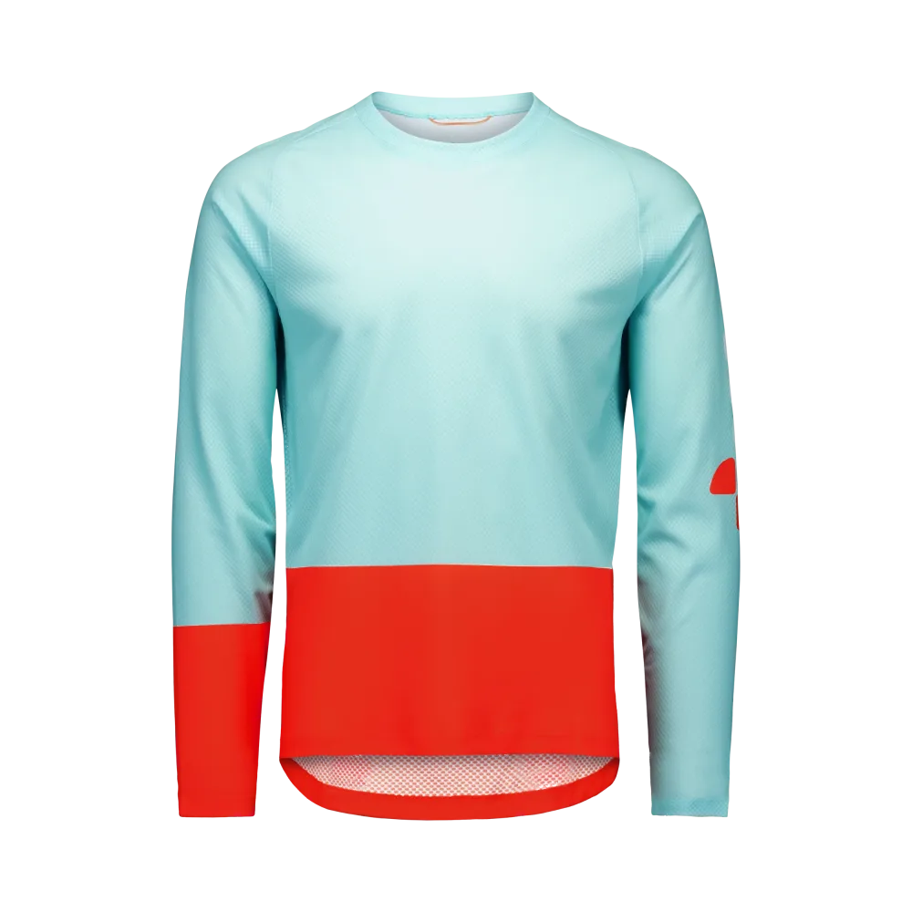 Maillot POC MOTION AIR Manches Longues Bleu/Orange