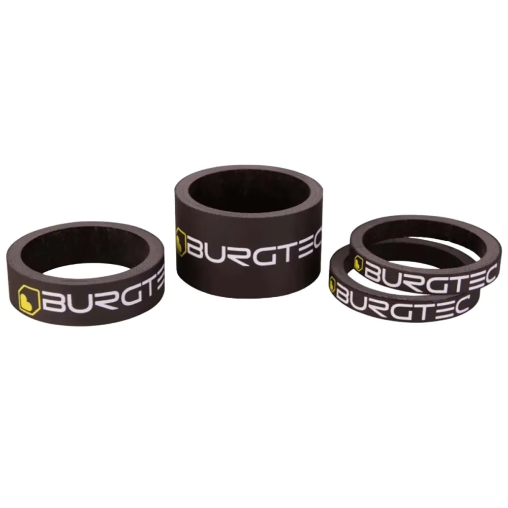 Kit Entretoises de Direction BURGTEC Carbone UD 1″1/8 Kit Entretoises de Direction BURGTEC Carbone UD 1″1/8