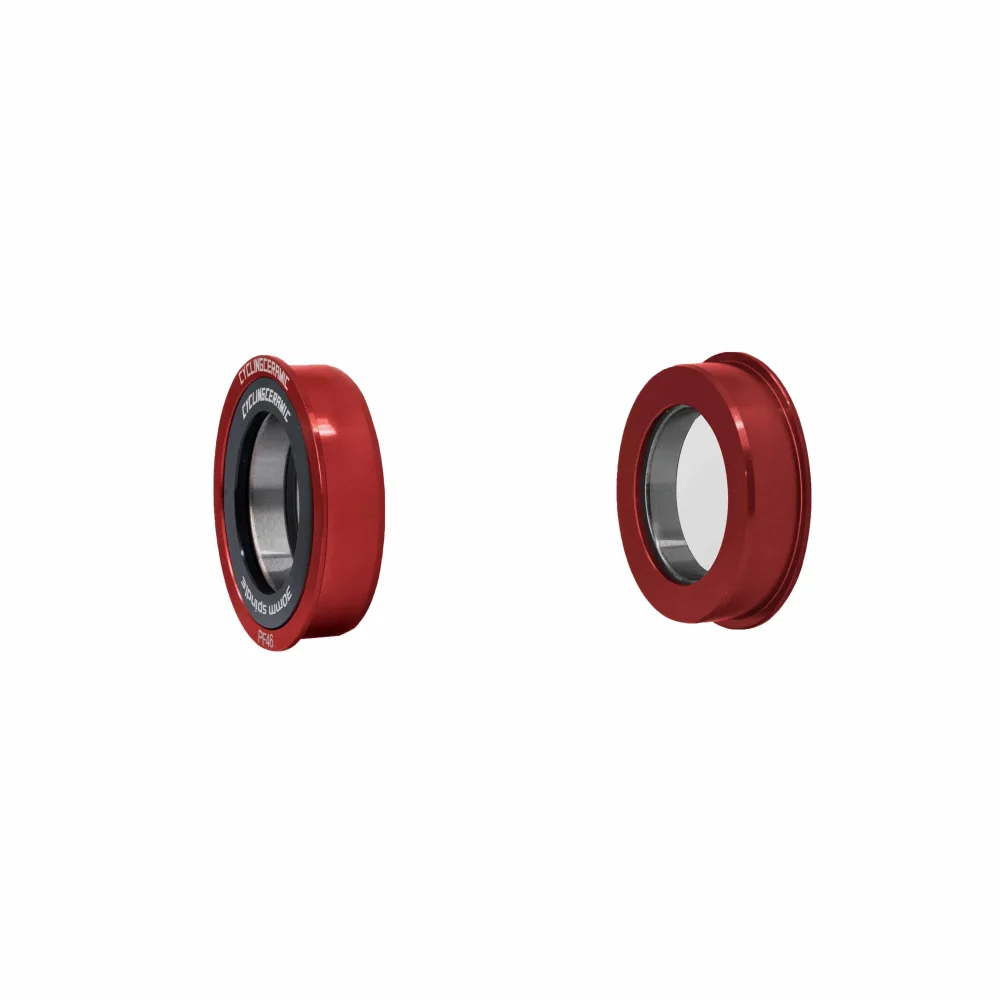 Boîtier de Pédalier CYCLINGCERAMIC PF30 Sram DUB Rouge