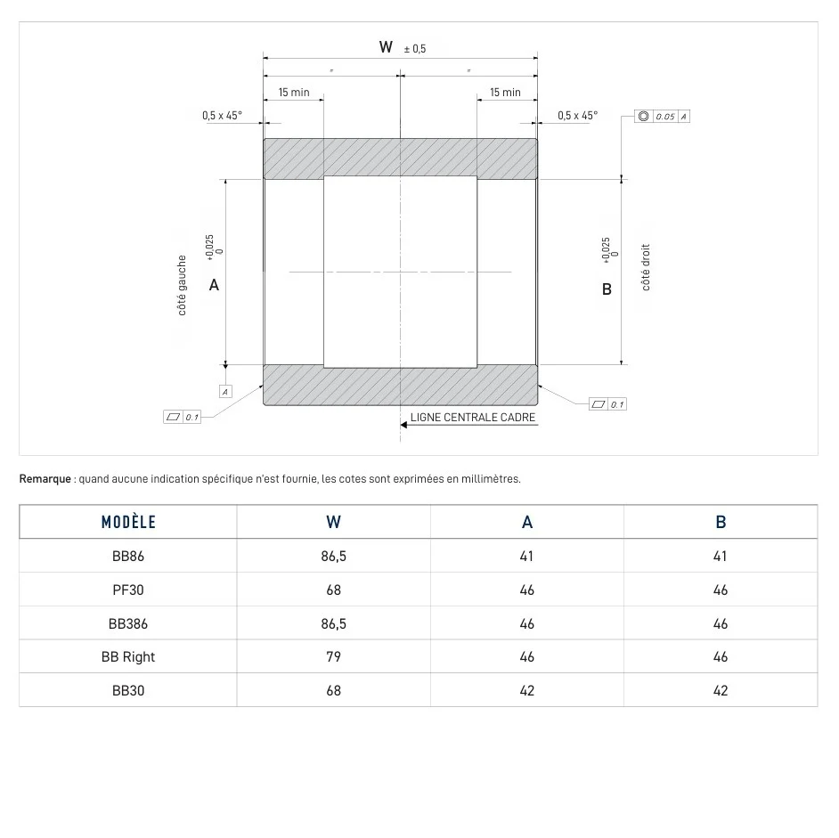 Boîtier de Pédalier CAMPAGNOLO QCK-TECH BB386EVO PRESS-FIT 86.5x46mm – Image 3