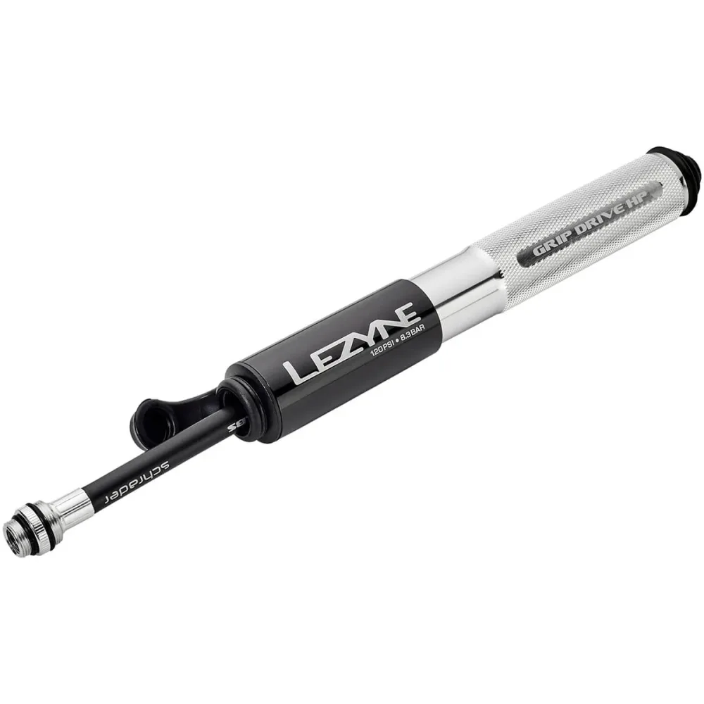 Pompe à Main LEZYNE GRIP DRIVE HP Argent – Image 2