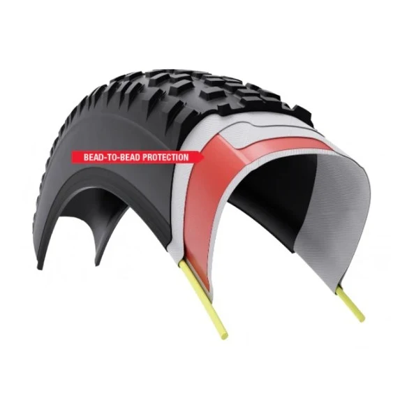 Pneu WTB BYWAY TCS LIGHT FAST ROLLING DUAL DNA SG2 700x44c Tubeless Ready Renforcé Noir – Image 3