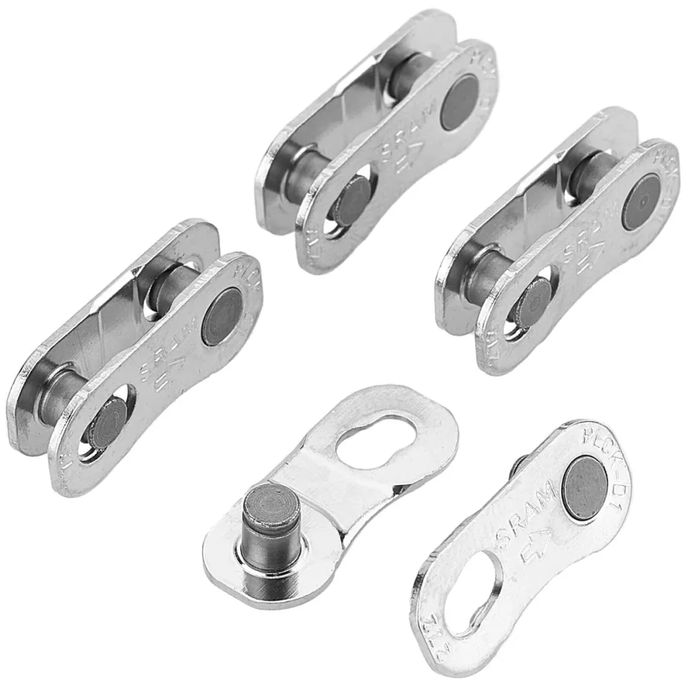 Attaches Rapides 12V SRAM POWERLOCK AXS FLATTOP (x4) Argent Attaches Rapides 12V SRAM POWERLOCK AXS FLATTOP (x4) Argent