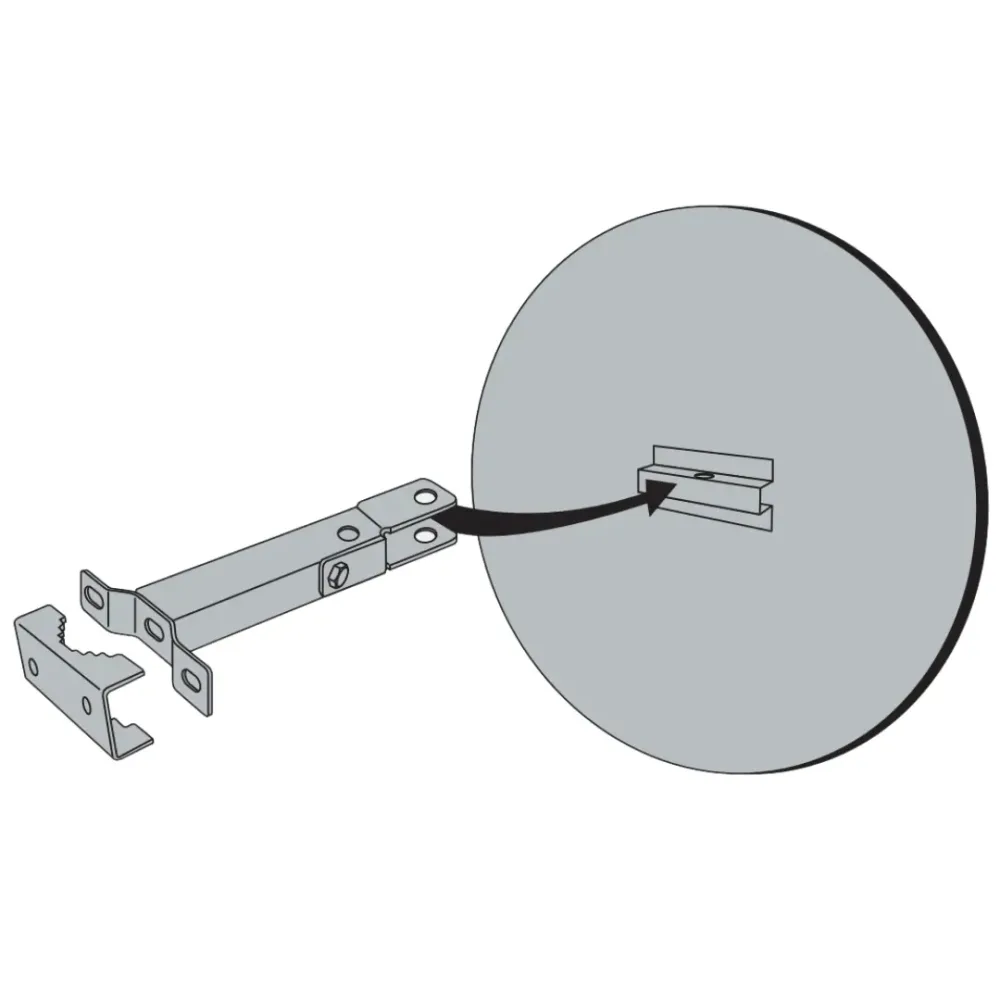 Miroir parking extérieur – Qualité Inox – Image 2