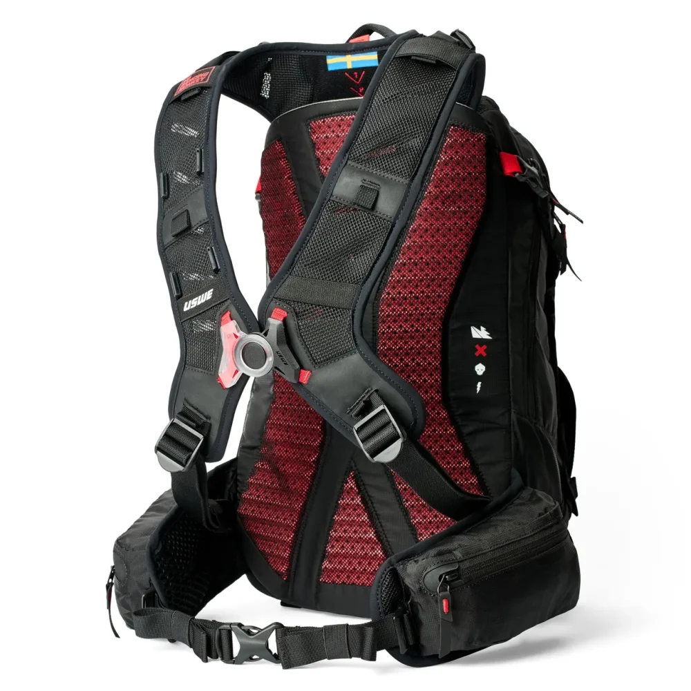 Sac à Dos USWE ZIPPERED DAYPACK 16 L Noir – Image 2