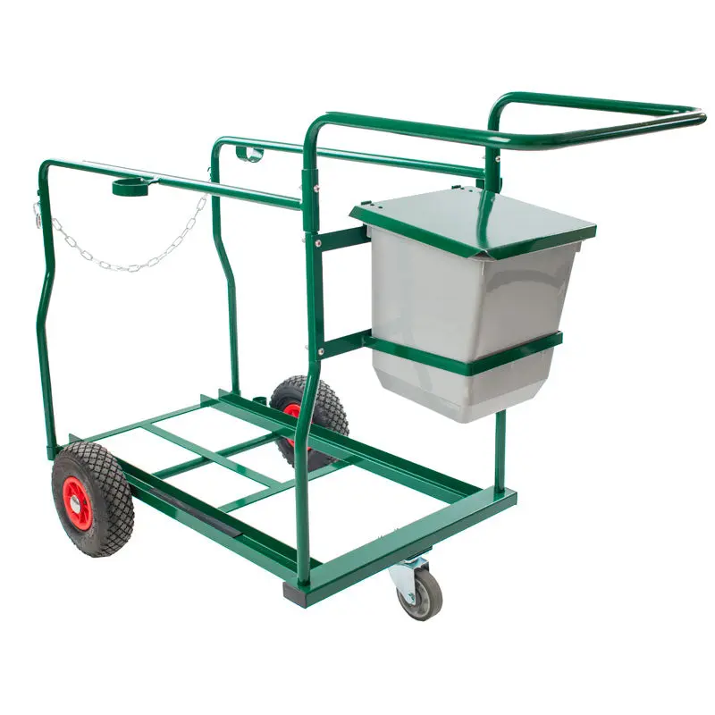 Chariot d'entretien pour 2 conteneurs 120L – Image 3