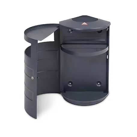 Corbeille acier murale 40L Australia Relief – Image 3