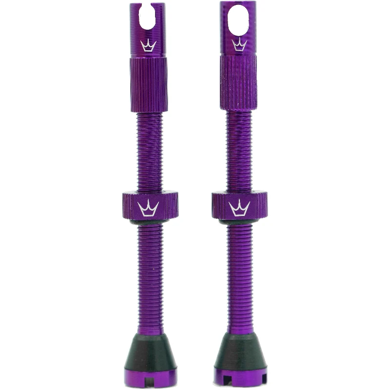 Valves Tubeless PEATY'S x Chris King MK2 Presta 80 mm (x2) Violet