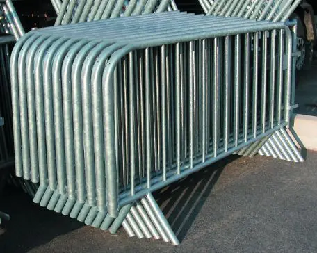 Barrière de police Vauban en acier galvanisé – Image 3