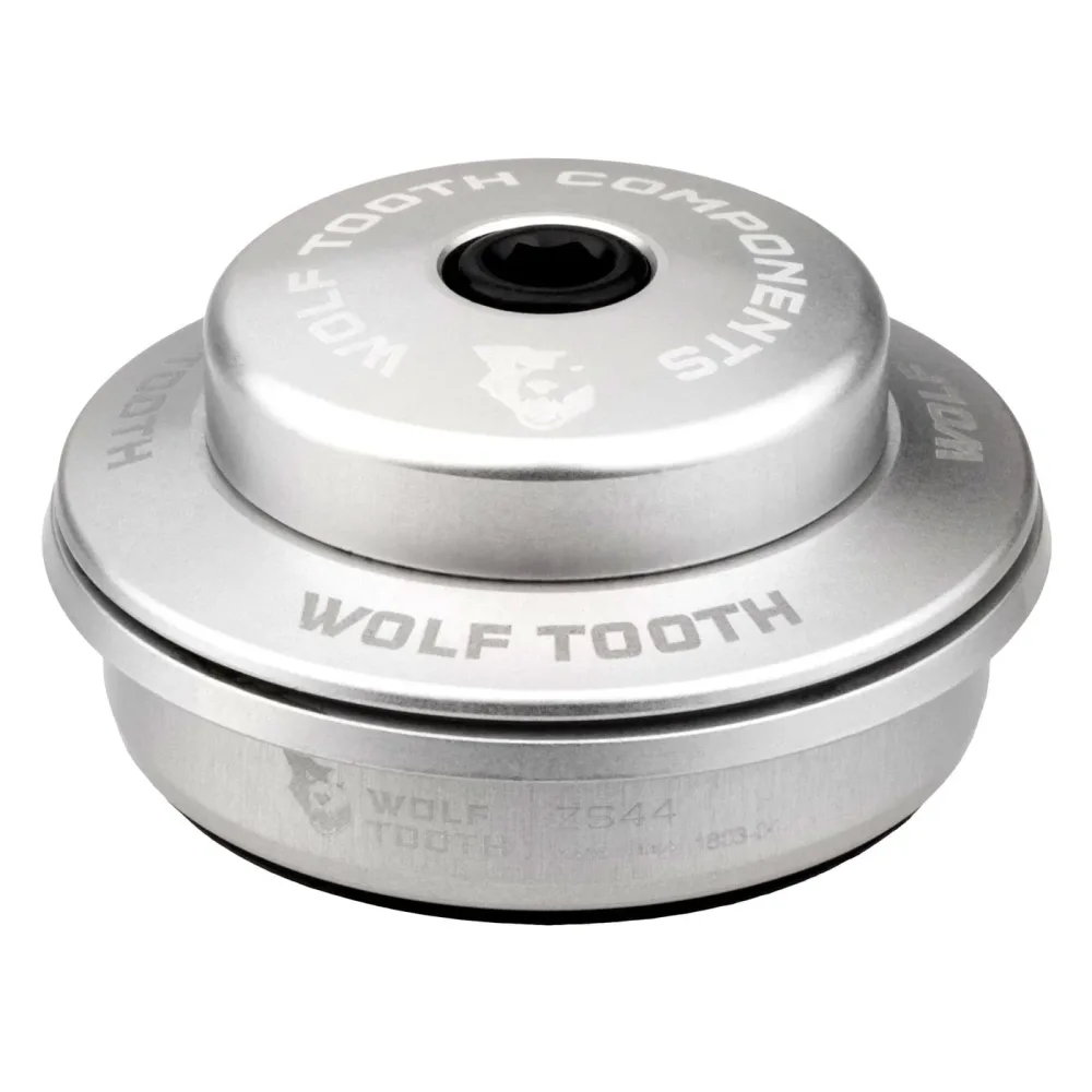 Cuvette Haute pour Jeu de Direction Semi-Intégré WOLF TOOTH PREMIUM 1"1/8 ZS44 Stack 6 mm Argent
