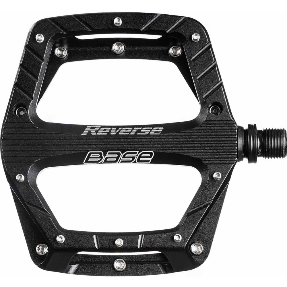 Pédales Plates REVERSE COMPONENTS BASE Noir – Image 2