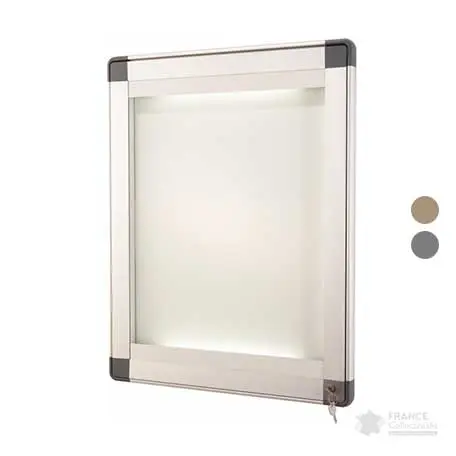 Vitrine antarès éclairée