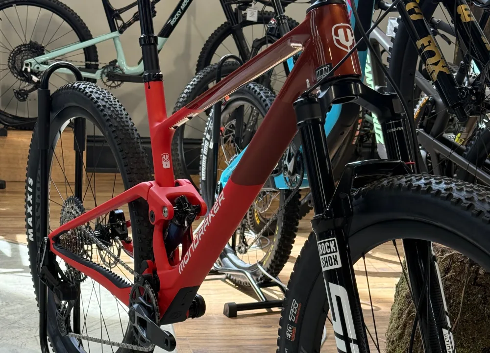 Mondraker F-Podium RR (No Flight Attendant) 26 Rouge – Image 3