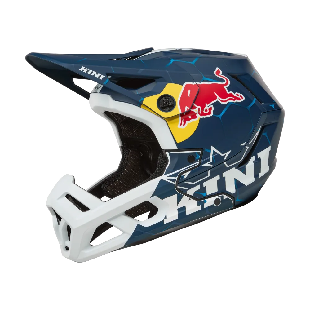 Casque VTT O'NEAL EC KINI RED BULL 1.0 Blanc/Bleu – Image 2