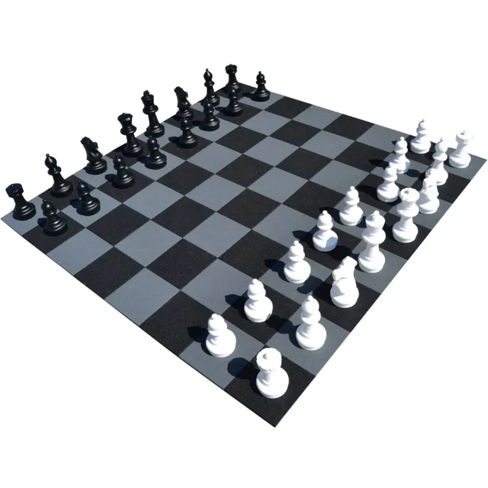 Echiquier damier 64 dalles 35 x 35 cm – Image 2