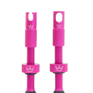Valves Tubeless PEATY&rsquo;S x Chris King MK2 Presta 60 mm (x2) Rose