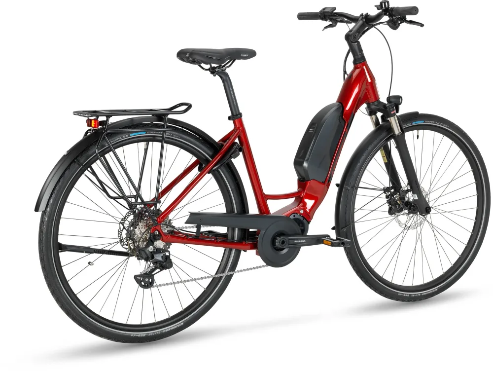 Stevens ATB E-Bormio Luxe Forma Rouge métallique