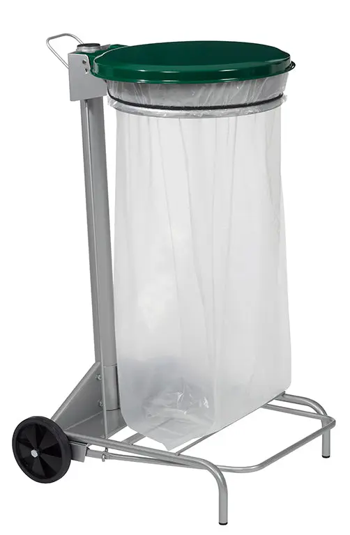 Support sac poubelle 110 L à pédale Collecroule – Image 2