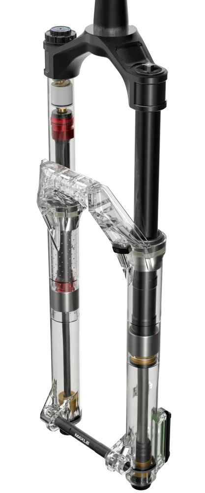 Fourche ROCKSHOX ZEB ULTIMATE CHARGER 3.2 RC2 27.5" LINEAR XL Conique Axe 15x110mm Boost Rouge – Image 2