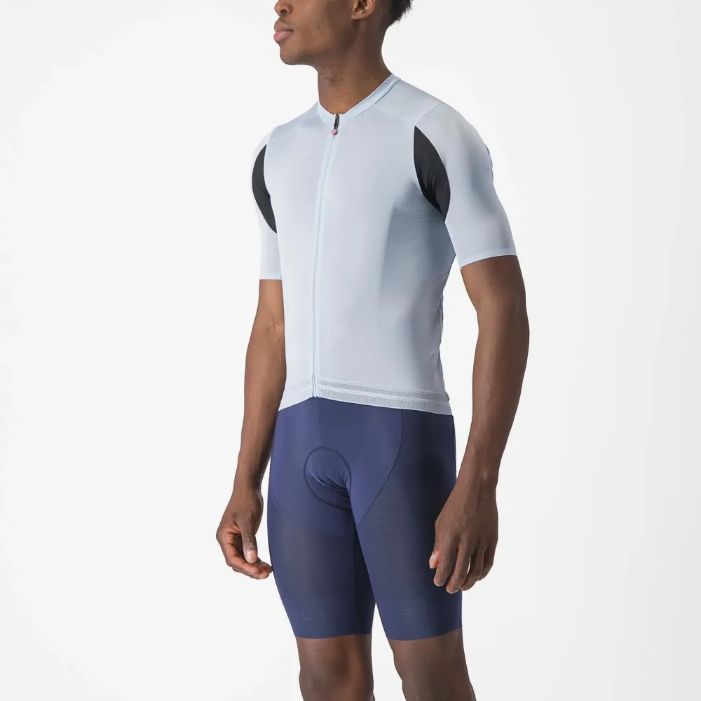 Maillot CASTELLI SUPERLEGGERA 3 Manches Courtes Bleu – Image 3