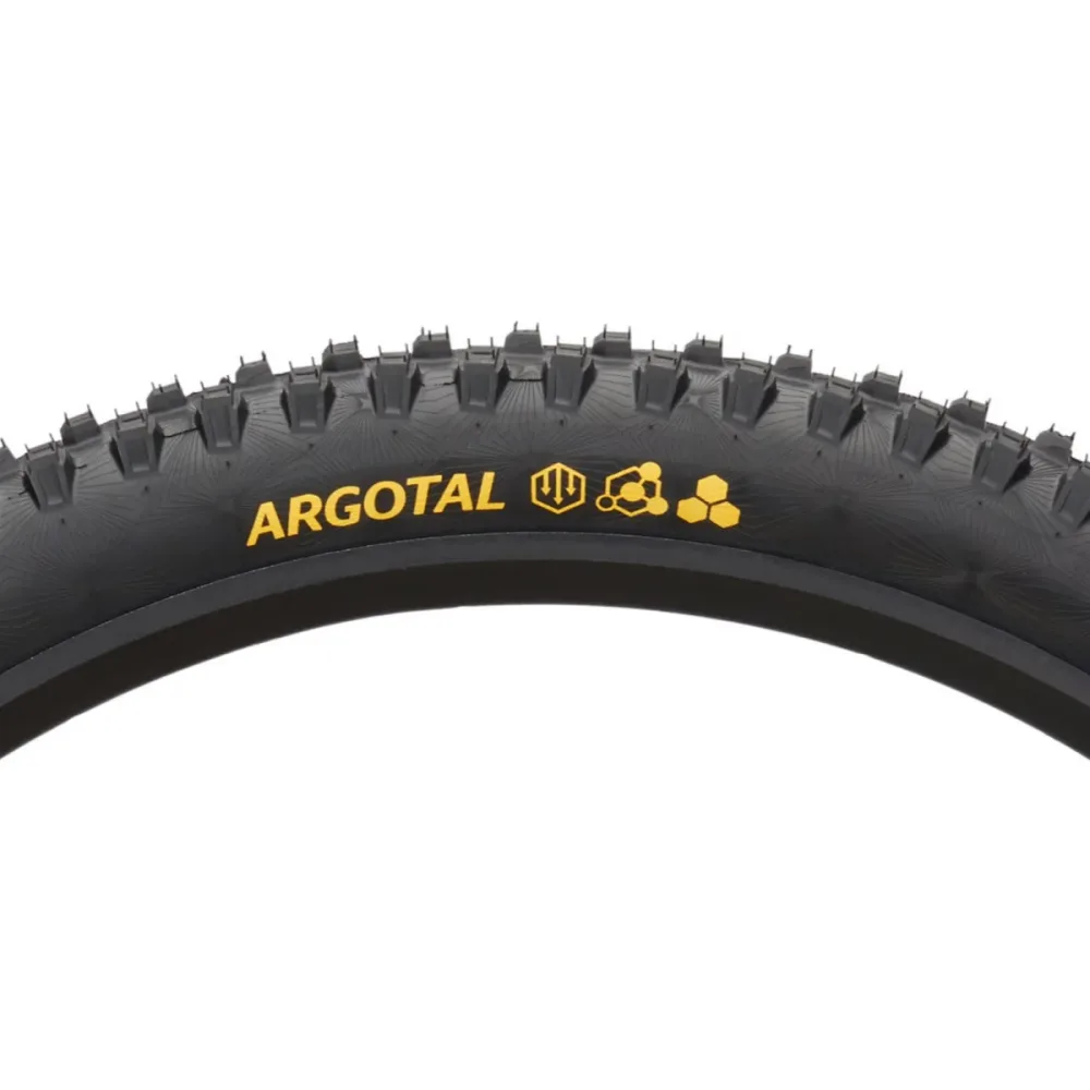 Pneu CONTINENTAL ARGOTAL Enduro Soft 29x2.40 Tubeless Ready Souple Noir – Image 3