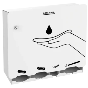 Distributeur protections périodiques 4 compartiments Gaïa