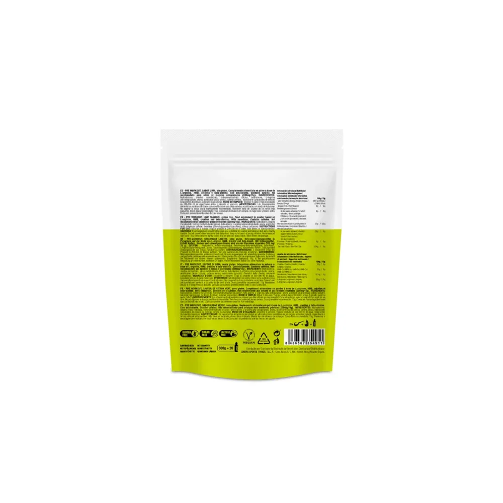 226ERS BOISSON PRÉ-ENTRAÎNEMENT CAFÉINE CITRON 300G – Image 2