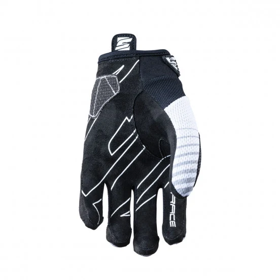 Gants FIVE BMX RACE Junior Noir/Blanc – Image 2