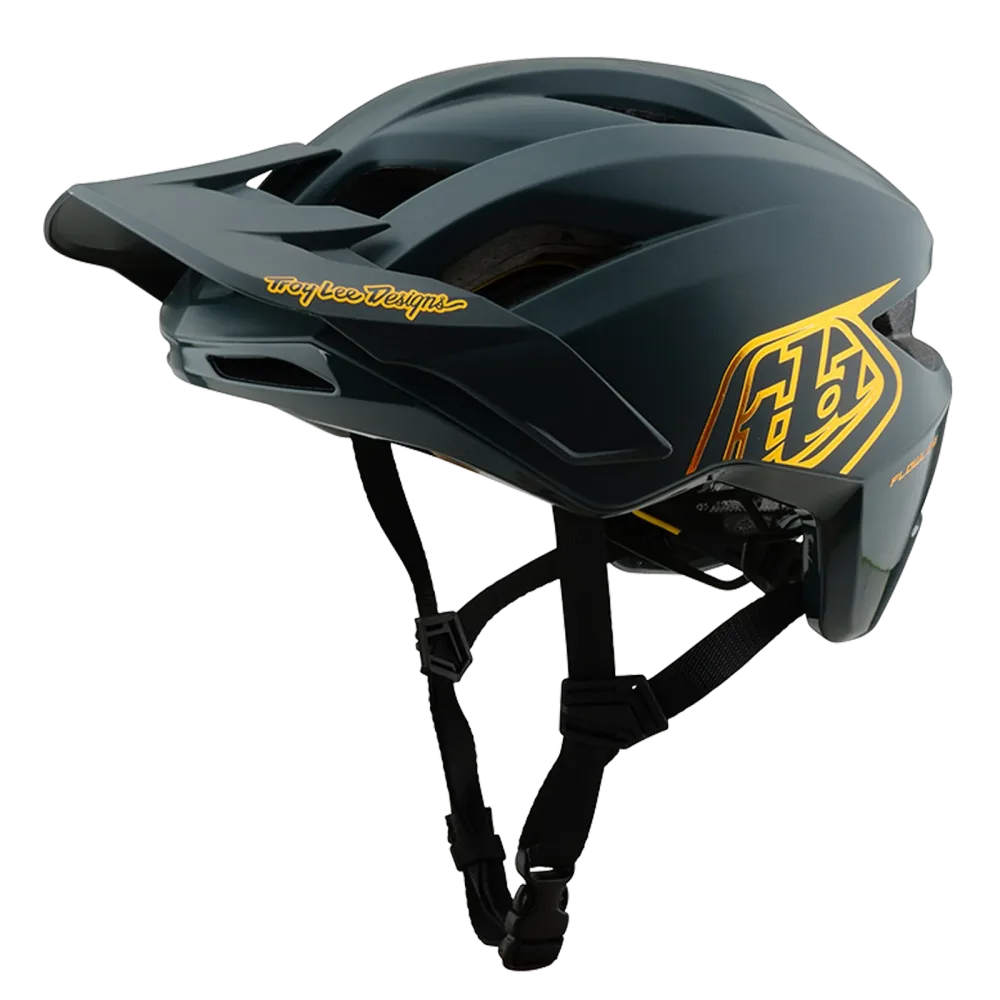 Casque VTT TROY LEE DESIGNS FLOWLINE POINT MIPS Gris/Jaune – Image 3