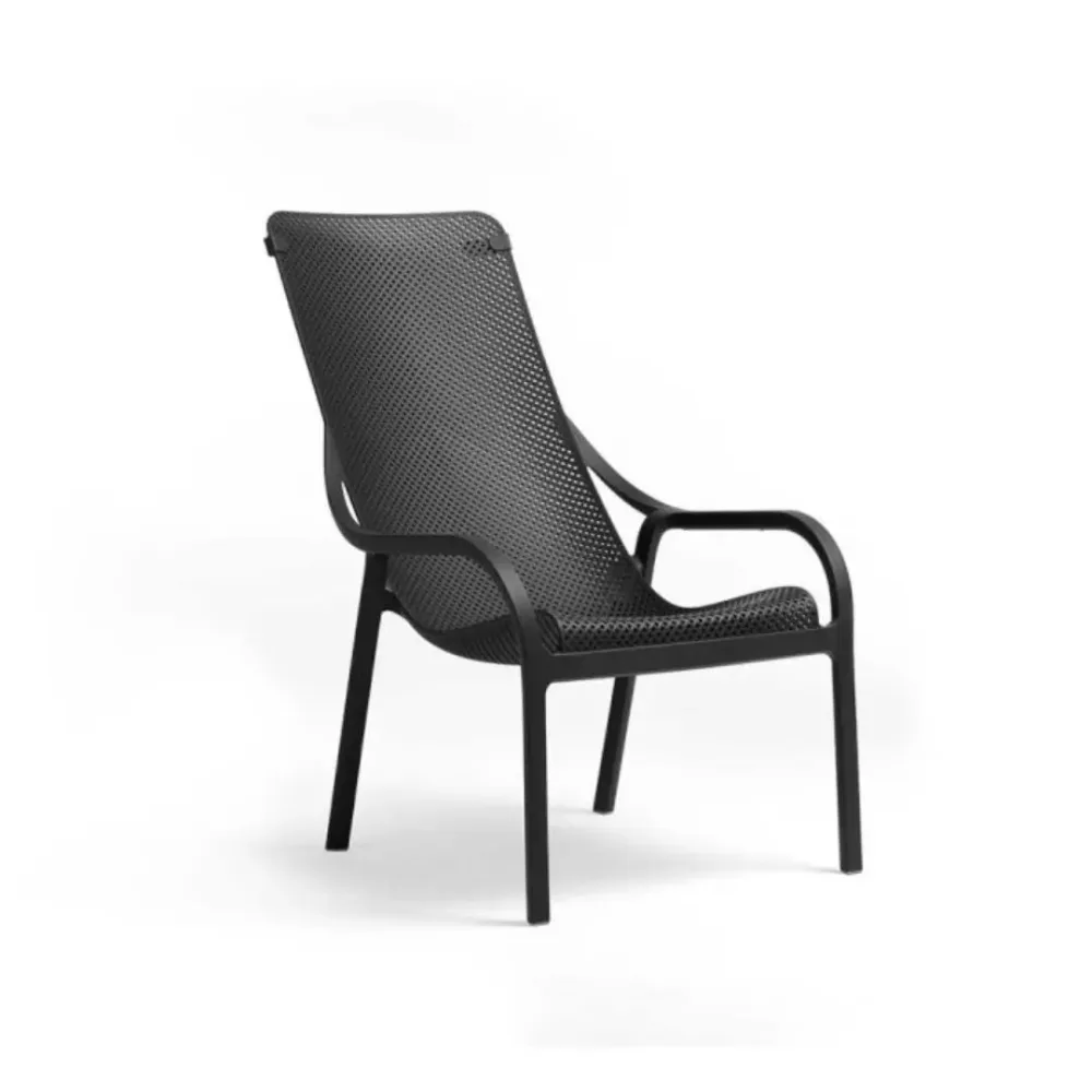 Fauteuil bas polypro Net lounge
