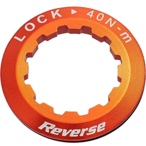 Ecrou de Cassettte 8/11V REVERSE COMPONENTS Orange