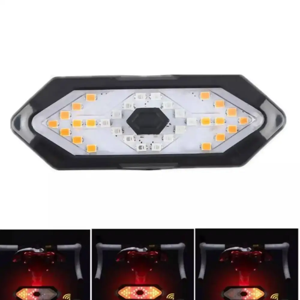 Feu arrière LED clignotant vélo trottinette électrique – Image 3