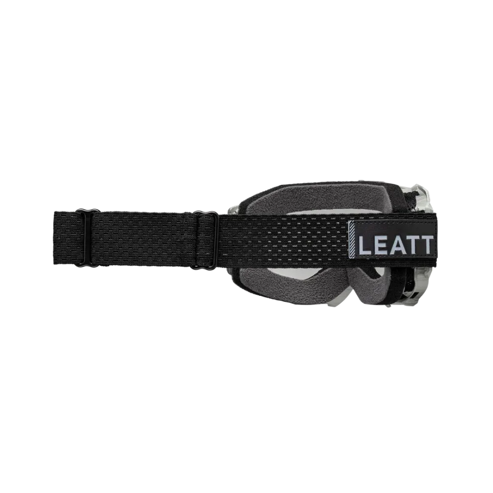 Masque LEATT VELOCITY 4.0 MTB Gris Écran Transparent – Image 2