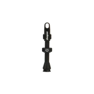 Valve Tubeless HOPE 60mm démonte obus Noir Valve Tubeless HOPE 60mm démonte obus Noir