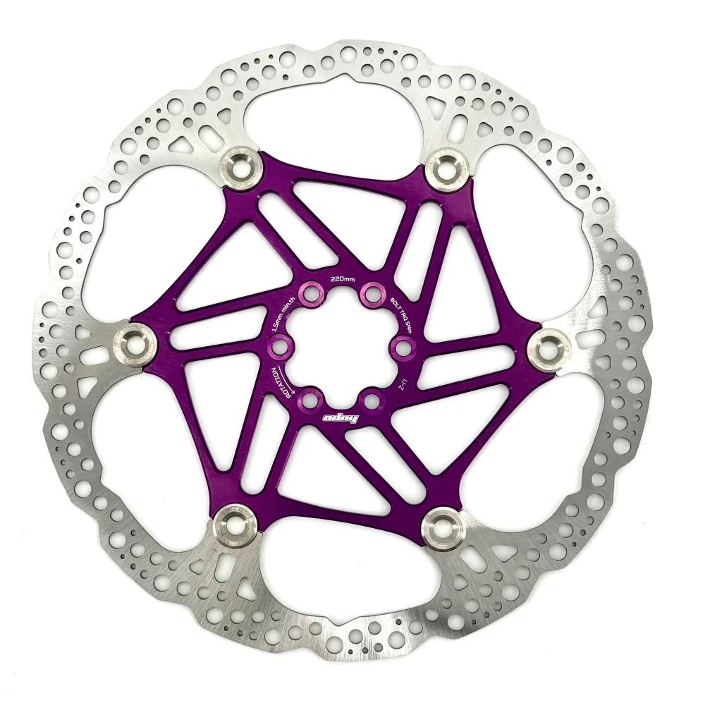 Disque Flottant HOPE X2/E4/V4 6 Trous Violet – Image 3