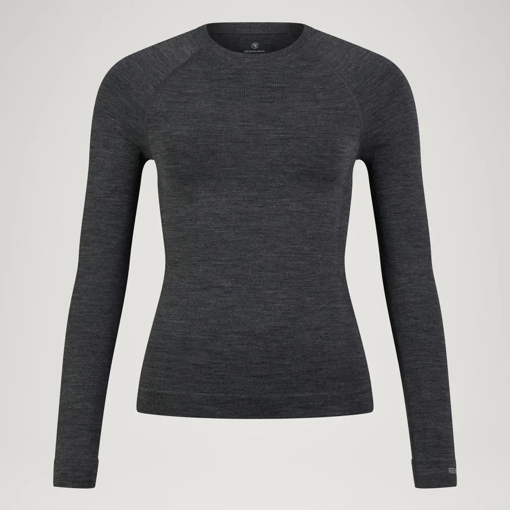 Sous-Vêtement ENDURA BAABAA PRO Manches Longues Femme Gris