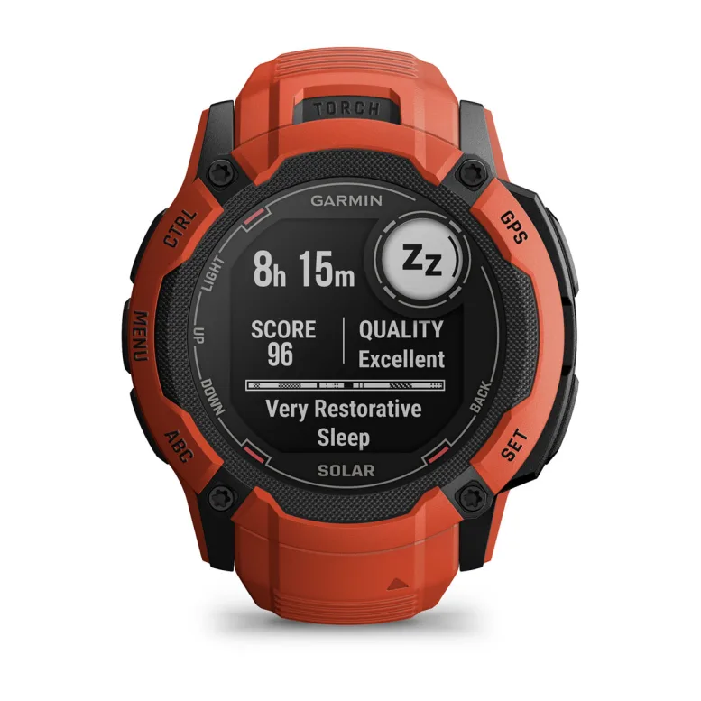 Garmin Instinct 2X Solar Rouge Rouge – Image 3
