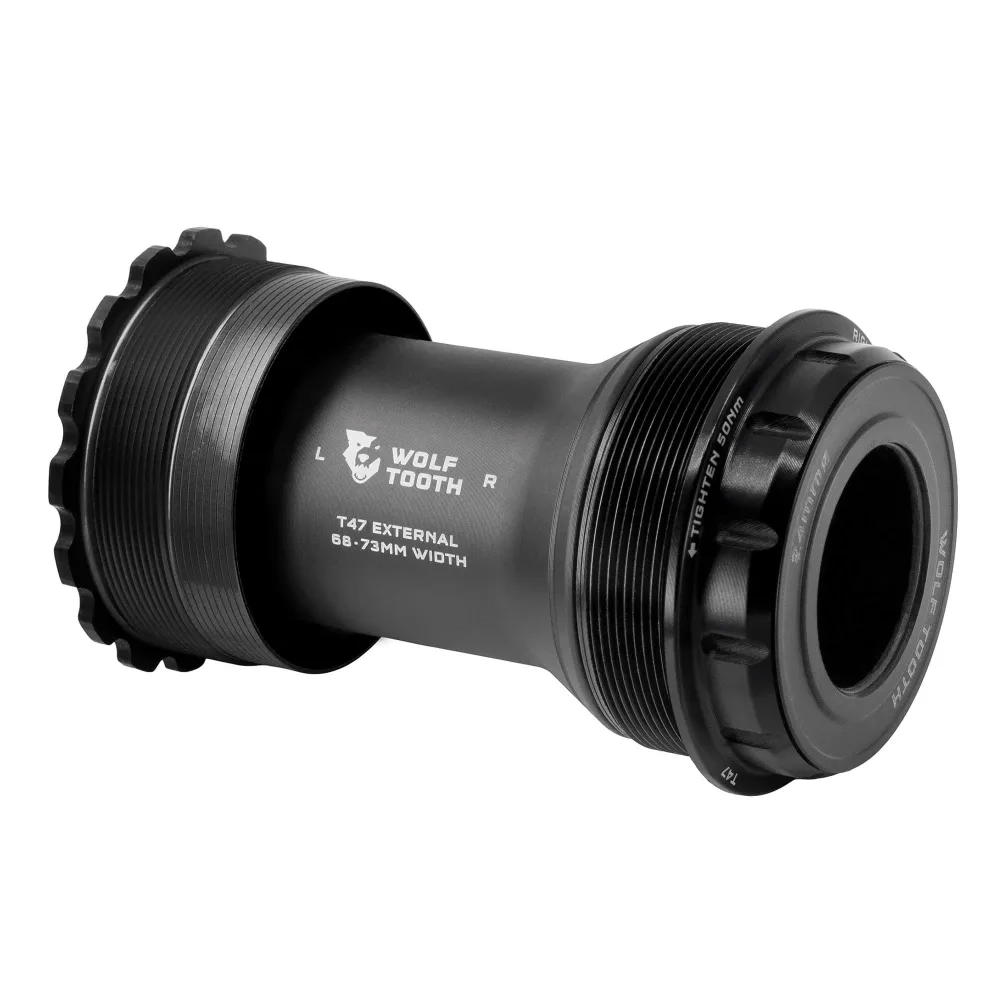 Boitier de Pédalier WOLFTOOTH T47 TREK Asymétrique 30mm