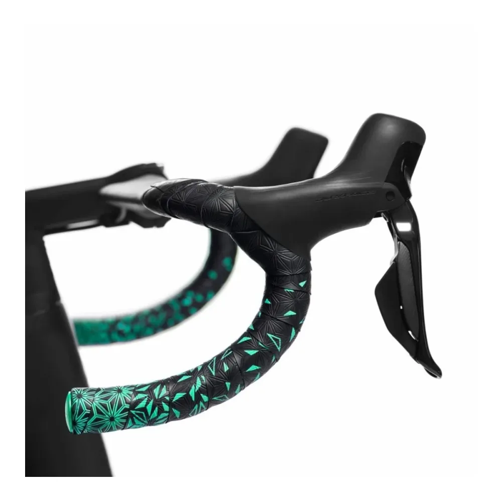 Ruban de cintre SUPACAZ SUPER STICKY KUSH STAR FADE Noir/Turquoise – Image 3