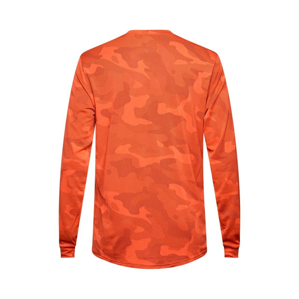 Maillot FOX RANGER TRU DRI Manches Longues Orange – Image 2