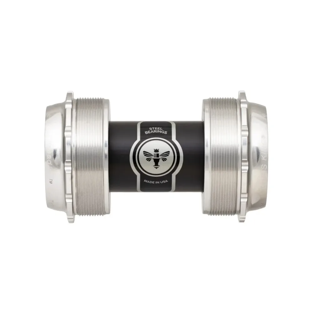 Boîtier de Pédalier CHRIS KING ThreadFit T47 24X 68/73mm Argent