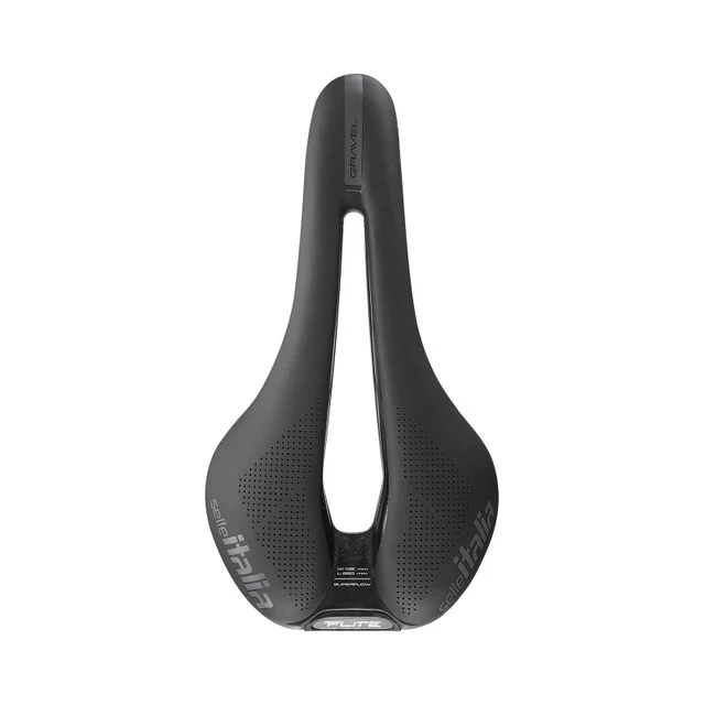 Selle SELLE ITALIA FLITE BOOST GRAVEL SUPERFLOW S Rails TI 316 Noir – Image 3