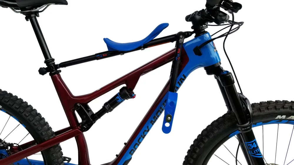 Siège Porte-Bébé MAC RIDE pour Pivot 1"1/8 Complet Bleu – Image 3